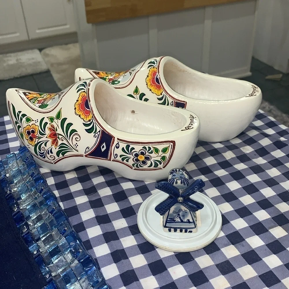 Holland wooden shoes